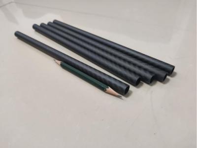 Chine 12 mm 1/2 pouces de petit diamètre 3k tubes en fibre de carbone pour drones à vendre