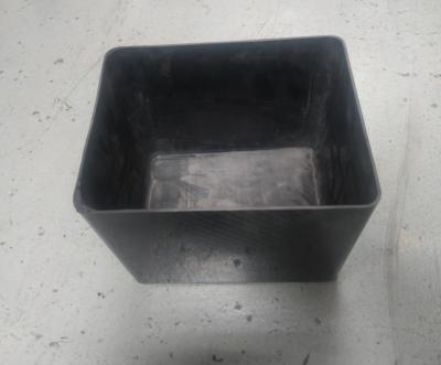 China caja de almacenamiento de la fibra de carbono brillante de la tela cruzada 3K/envase/tenedor rectangular/carbono lleno de la casa/de la cáscara en venta