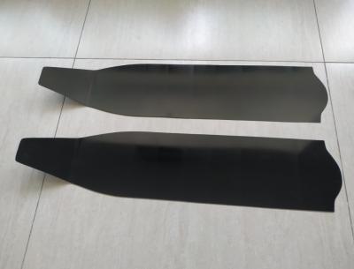 Chine la lame noire de fiberlass de couleur pour les ailerons de plongée nagent les ailerons sperfishing d'aileron freediving à vendre