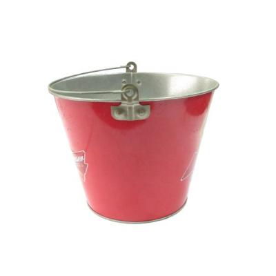 China Custom Recycled Materials Metal Ice Bucket For Beer for sale