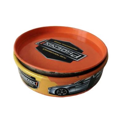 China Recycled Tin Can 8oz 12oz 200G 300G 400G Custom Car Seamless Wax Materials Printing for sale