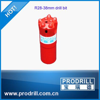 China R28 38mm 7 buttons ballistic thread bits for mining for sale