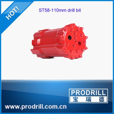 China ST58-100MM Thread Rock Drill Button Bit for Mining for sale