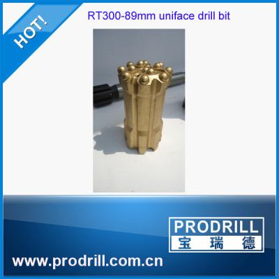 China RT300-89mm unniface drill bit for Quarry & mining for sale