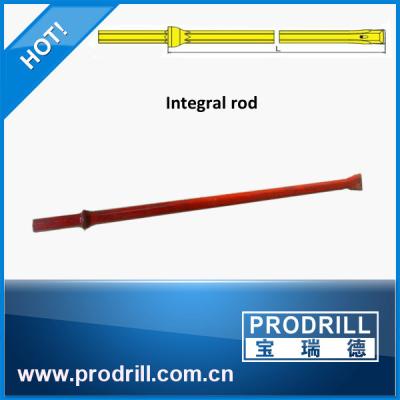 China Integral rod standard body shank length 108mm for quarry granite for sale