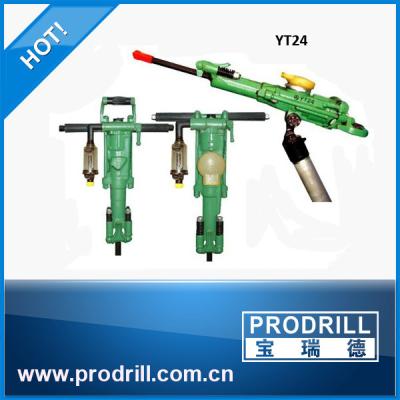 China Yt24 Yt27 Yt28 Yt29A Horizontal Pneumatic Airleg Rock Drill Machine for Civil Project for sale