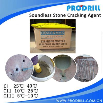 China Soundless stone cracking agent with High quality for sale