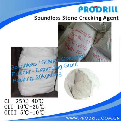 China Soundless stone cracking agent with High quality for sale