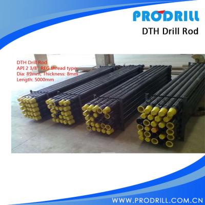 China Diameter 89mm, L=5000mm DTH drill rod for sale