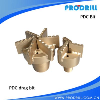 China PDC drag bit for water wells,mining for sale