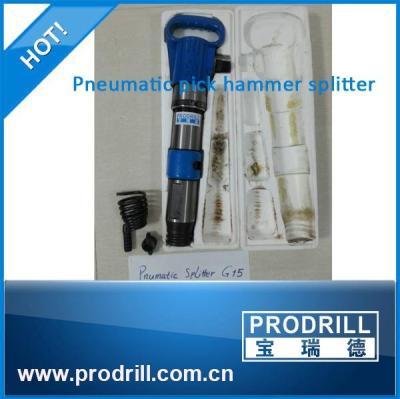 China G15 Pneumatic Portable Hammer Pick Splitter for sale