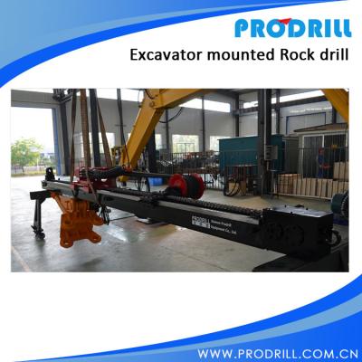 China Pd-Y45 Excavator Mounted drill  for stone quarrying for sale