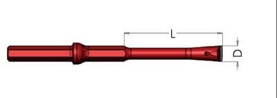 China Shank size 19*51, 19*83, 19*108, 22*83, 22*108 mm plug hole rods for stone for sale