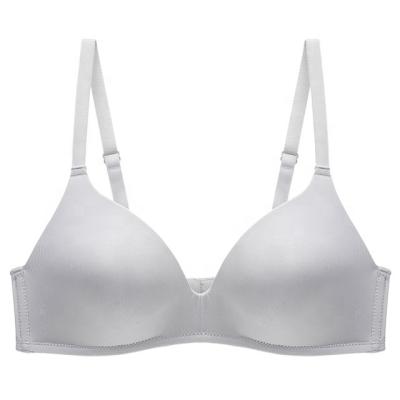 China Sexy Girl's One-Piece Seamless Bra Wireless Soft One-Piece Bra Lift for sale