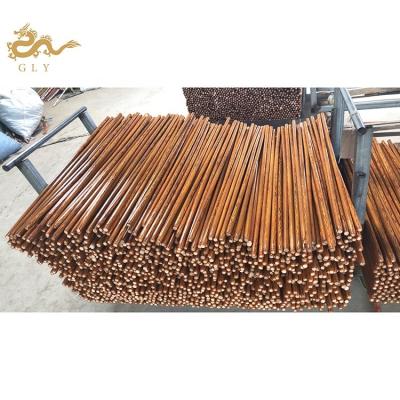 China Guangxi Smooth Hot Sale Factory Wholesale Wooden Broom Sticks for sale