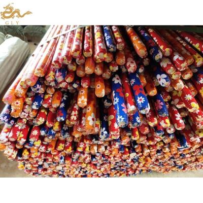 China High Quality GLY PVC Coated Smooth Outdoor Wood Stick PVC Handle for sale