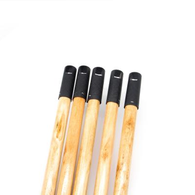 China Low Price Straight Machine Making 22Mm 25Mm Thick Varnished Wooden Broom Stick for sale