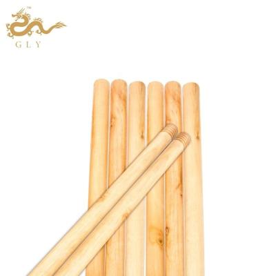 China Eucalyptus Broomstick High Quality Cleaning Varnished Wooden Handle Tool Customized for sale