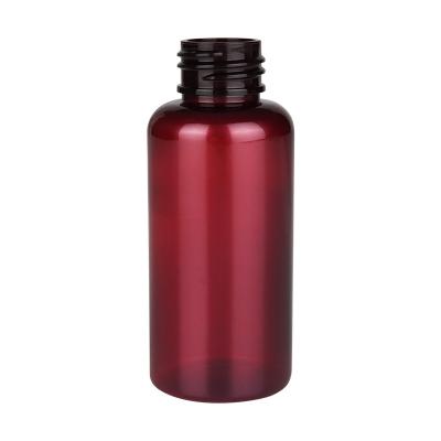 China Non spill new arrival pet plastic bottle 30ml red botella plastica bottle for liquid for sale