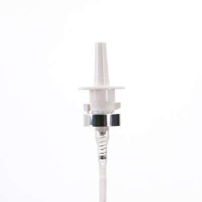 China Non Spill Customized 20 Mm PP Plastic Crimp Nasal Spray For Rhinitis for sale