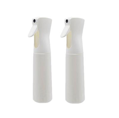 China 200ML 300ML Recyclable High End Continuous Spray Gold Fine Mist Spray Bottle / Continuous Sprayer Bottle for sale