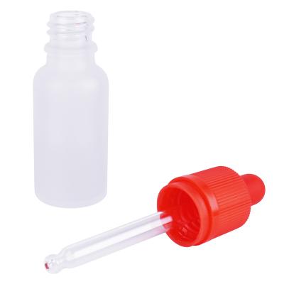 China Non Spill 18/410 Gold Red Black Glass Plastic Dropper With Rubber Bulb For Essential Oil Bottle for sale