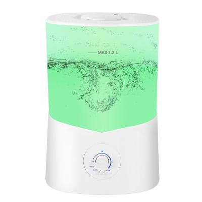 China 30-40' Ž ¡ Built-in Portable Electric Water Tank 2200ml Cool Air Humidifier For Home Use for sale