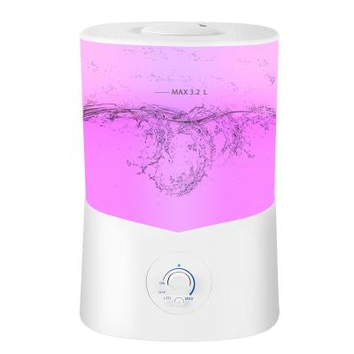 China 30-40' Ž ¡ Free Sample Night Light Color Changing Best Home Winter LED Mist Air Cooler Humidifier for sale