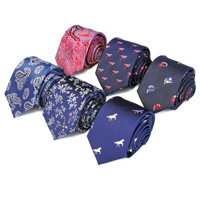 China Custom Fishion Silk Sublimation Casual Formal Necktie Mens Ties Set Wholesale Men Gravatas Dot Jacquard Neck Ties For for sale