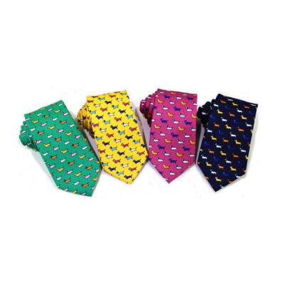 China Newest Design Custom Printed Mens Neck Ties Normal Wholesale for sale