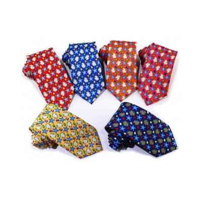 China 100% Natural Custom Digital Printed Mens Silk Print Neck Tie for sale