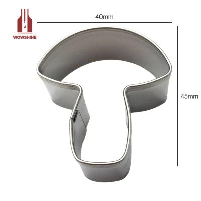 China Sustainable Vegetable Shape Stainless Steel Cookie Cutters for sale