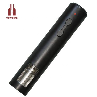 China Viable Wowshine Direct Shipping Electric Wine Opener Black for sale