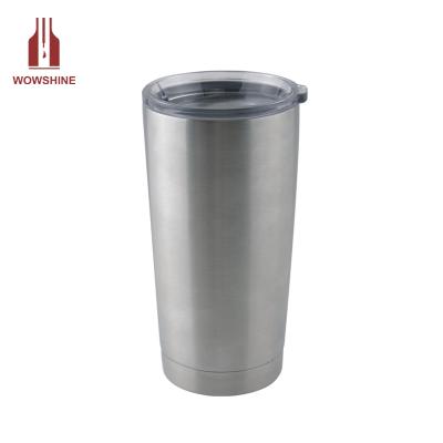 China 20oz Stainless Steel 18/8 Tumbler Double Wall Stocked Vacuum Insulated for sale