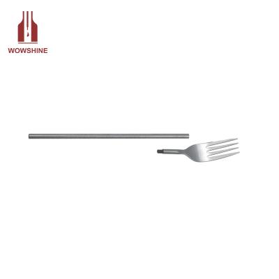 China Sustainable Drinking Straws and FDA Stainless Steel Fork Set for sale