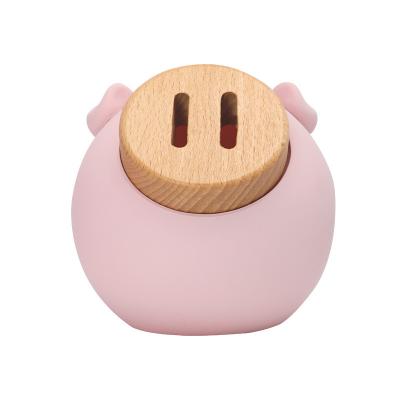 China Cute Pig Shape Pig Shape Creativity Resin Coin Bank Money Bank Piggy Bank Coin Bank Home Office Decoration for sale