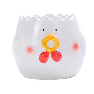 China Chick Shape Egg White Yolk Viable Ceramic Egg Separator Adorable Filter for sale