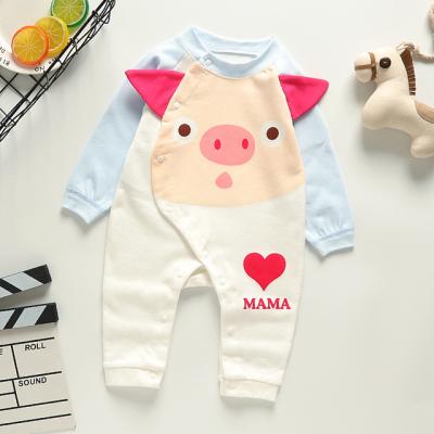 China New Season Longsleeve 100% Cotton Romper Baby Clothes For Newborn for sale