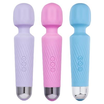 China Compact Rechargeable Body Massage 20 Models Handheld Power Wand Massager for sale