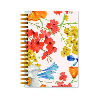 China Custom Dotted Line Printed Notebook 100gsm 120gsm Wire-O Grid Libretas B5 Hardcover Spiral Binding Dotted Journal for sale