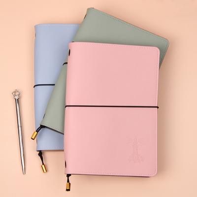 China Hot Sale Softcover PU Leather Mini Journal To Do List Softcover Notebook For Business Students for sale