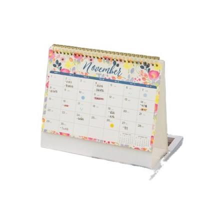 China Table Calendar 2022 Color Desk Calendar Simple Statistical Institute Style Program Planning Memorandum for sale