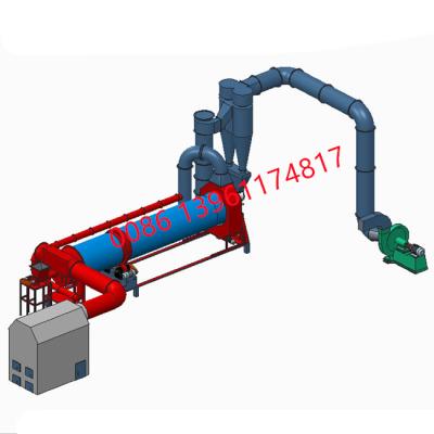 China New Rotary Drum CE WDM Wet Sawdust Rotary Drum Dryer/Rotary Centrifugation Equipment for Biomass Fuel Pellet Line for sale