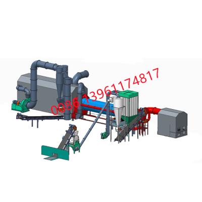 China New rotary drum CE WDM wood scrap/wood wet block/wood sawdust dryer machine/drying production line,wet material dryer system for sale