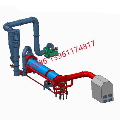 China Rotary drum CE new WDM wood pellet dryer, 2-6t/h drying machine/rotary dryer, complete line of drying equipment for sale