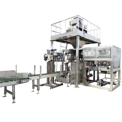 China Full Automatic Commodity Calcium Milk/Cocoa Powder Packaging Machine/Bean Flour Full Automatically Filling Packing Sewing Machine for sale