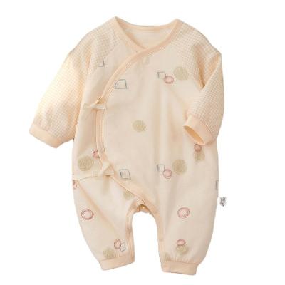 China Keli Bear Wholesale Baby Clothes Newborn 100% Cotton Long Sleeve Romper 100% Cotton Winter Jumpsuit Overalls Baby Long Sleeve Clothing for sale