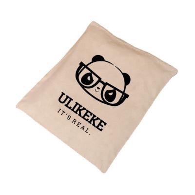 China Customized Ulikeke 2021Cotton Polyester Drawstring Bags Logo Print Multi Color Low MOQ Gymbag Shoes Bag for sale