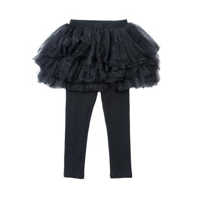 China Winter design fluffy children's pantyhose boutique children's gauze pants high quality windproof for sale