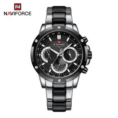 China Naviforce 9196S Full SB Calendar Brand Luxury Men Waterproof 24 Hours Date Quartz Watch Fashion Casual Sports Watch for sale